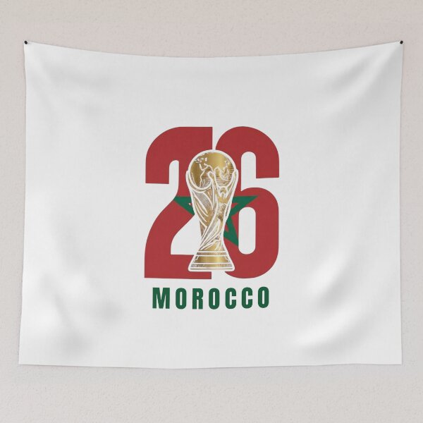 Item preview, Dima Maghrib - Morocco World Cup 2026 Football Maroc designed and sold by YOSPACE.