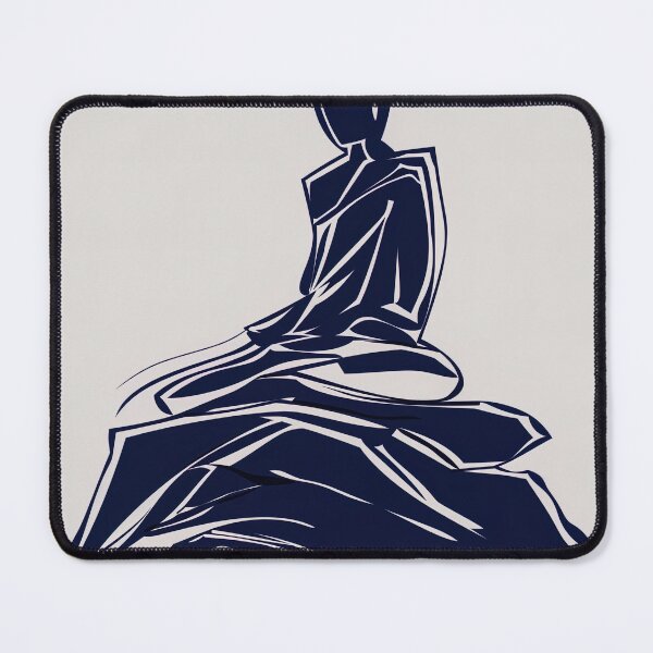 Item preview, Buddhism - Blue Abstract Art designed and sold by shadow-bloom.