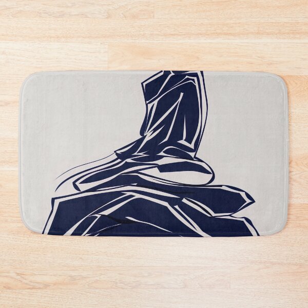 Item preview, Buddhism - Blue Abstract Art designed and sold by shadow-bloom.