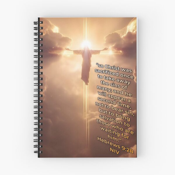Item preview, Hebrews 9:28 NIV - v2 - JCTRUTHER designed and sold by JCTRUTHERshop.