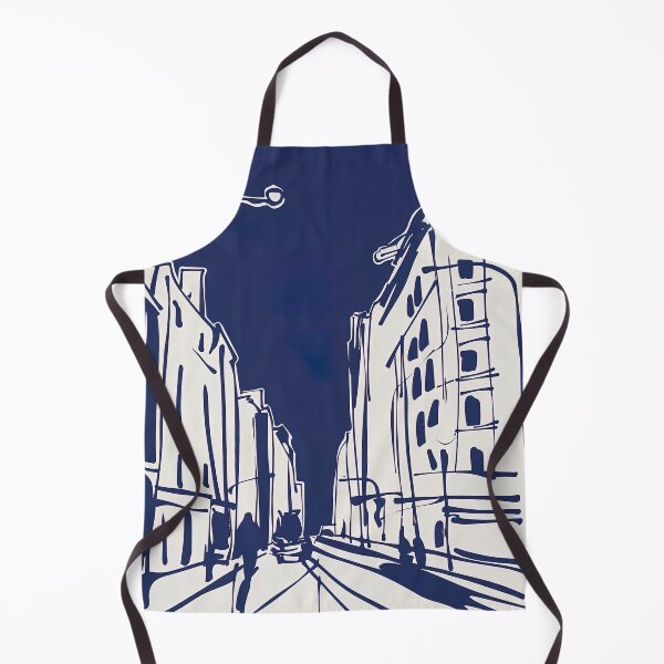 Item preview, Buenos Aires, Argentina - Blue Abstract Art designed and sold by shadow-bloom.