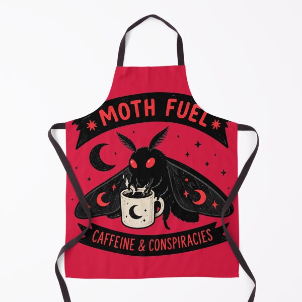 Item preview, Mothman Coffee Moth Fuel Caffeine and Conspiracies Cryptid designed and sold by bosamji.