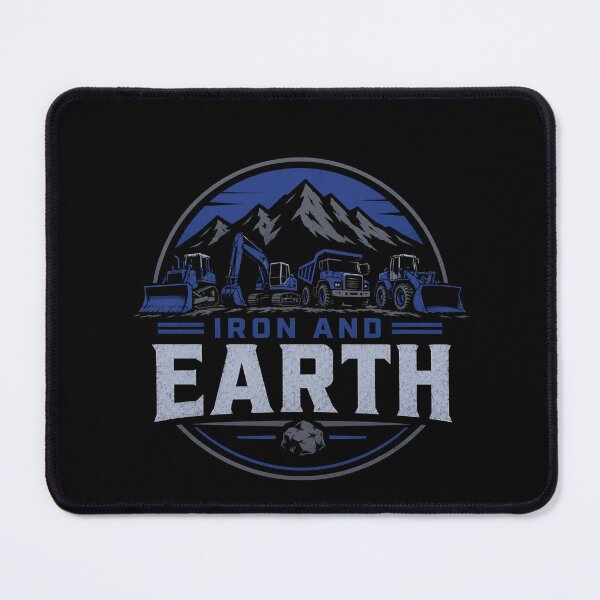 Item preview, Iron And Earth Heavy Equipment Operator Construction Vintage Design designed and sold by kakmi-art.