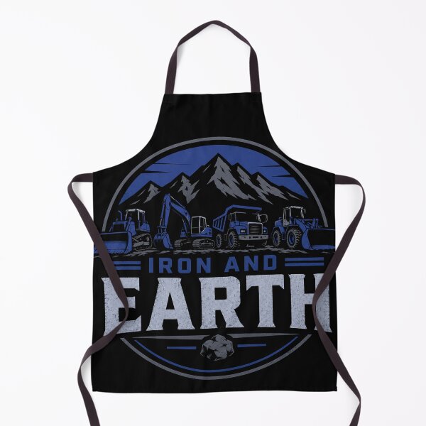 Item preview, Iron And Earth Heavy Equipment Operator Construction Vintage Design designed and sold by kakmi-art.