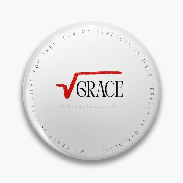 Item preview, 2 Corinthians 12:9 Root Of Grace - Circular Christian Math Emblem designed and sold by Dan Customify.