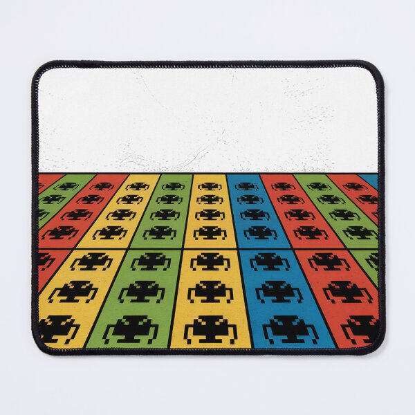 Item preview, Retro Space Invaders Grid, Arcade Game Wall Art Gift designed and sold by LatentGoods.