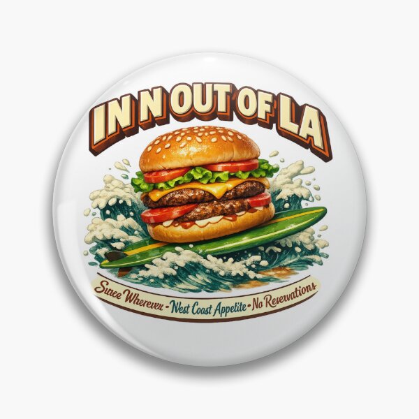 Item preview, West Coast Surf Burger Vibes designed and sold by Dresut.