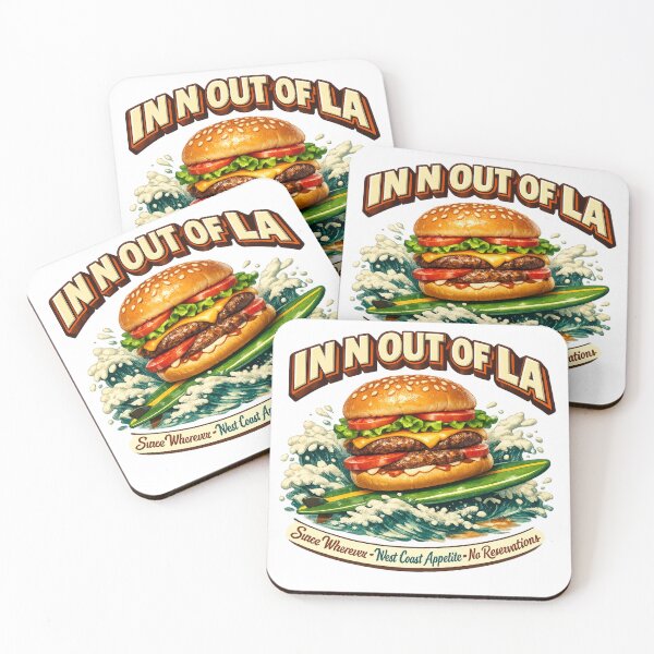 Item preview, West Coast Surf Burger Vibes designed and sold by Dresut.