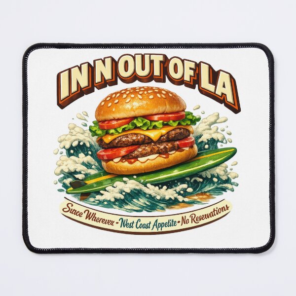 Item preview, West Coast Surf Burger Vibes designed and sold by Dresut.