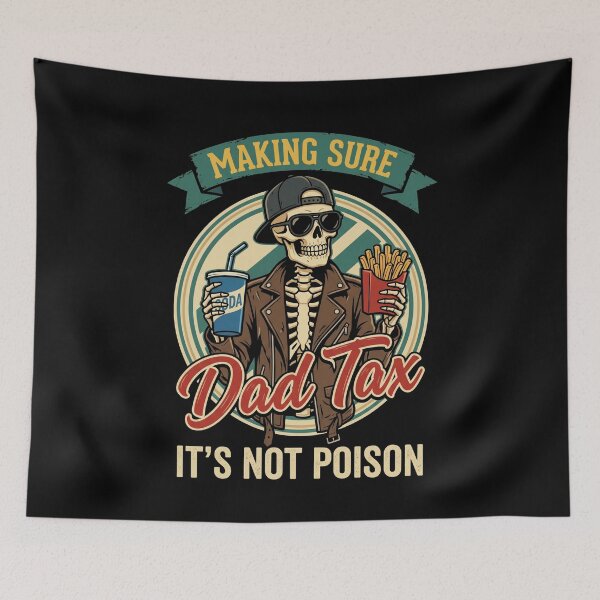 Item preview, Making Sure Dad Tax It's Not Poison Father Humor designed and sold by SofenArt.