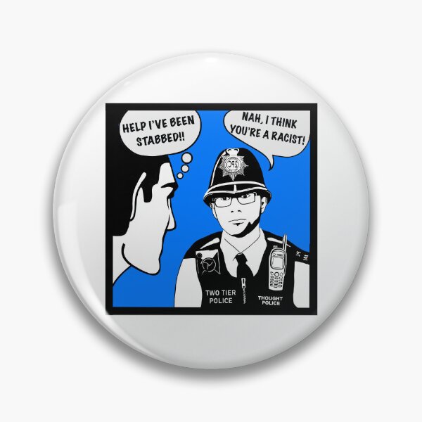 Item preview, Two-Tier Thought Police designed and sold by KateVanFloofno1.