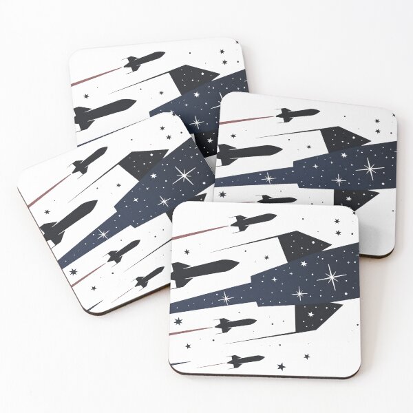 Item preview, Retro Space Race, 1960s Futurism Wall Art, Geometric Rocket Print designed and sold by LatentGoods.