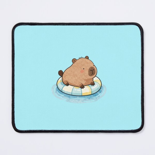 Item preview, Cute Capybara Pool Float – Summer Vibes designed and sold by Zenvaro.