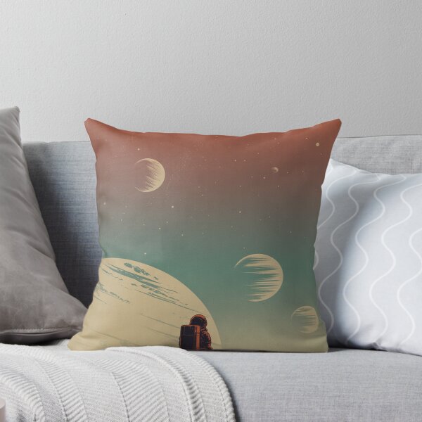 Item preview, Retro Space, Cosmic Wanderer Wall Art, Vintage 70s Aesthetic designed and sold by LatentGoods.