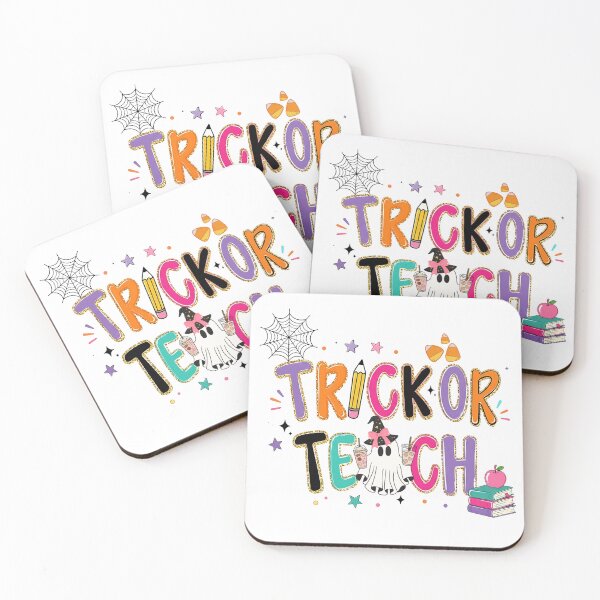 Item preview, Trick or teach sticker designed and sold by TeeUp2.