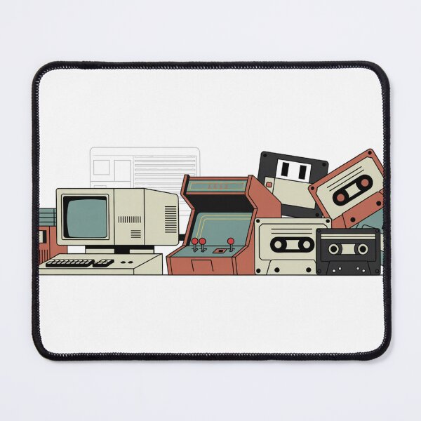 Item preview, Retro Tech, 80s 90s Vintage Computer Arcade Gift designed and sold by LatentGoods.