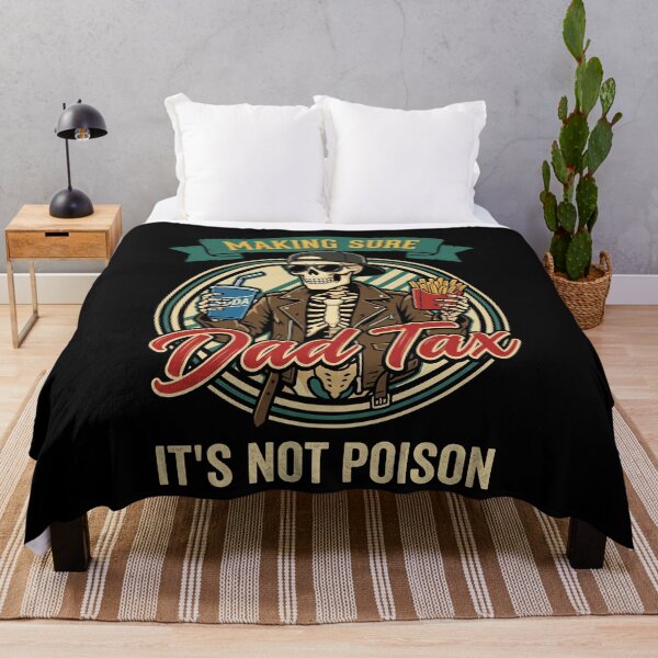 Item preview, Making Sure Dad Tax It's Not Poison Fatherhood Humor Funny Dad Gift designed and sold by SofenArt.
