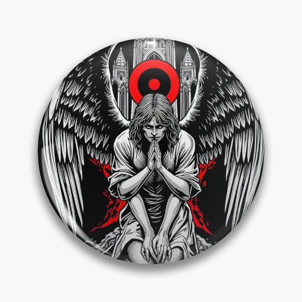 Item preview, Praying Angel Dark Gothic Aesthetic Graphic designed and sold by DarkDroppp.