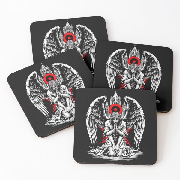 Item preview, Praying Angel Dark Gothic Aesthetic Graphic designed and sold by DarkDroppp.
