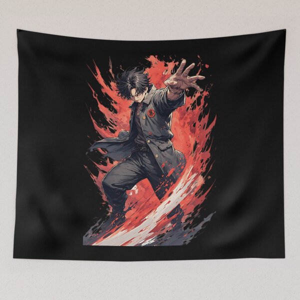 Item preview, Dynamic Anime Character Dark Style Red Aura designed and sold by UrbanPrts.