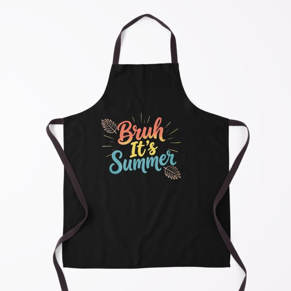 Item preview, Bruh It's Summer Funny Summer Typography T-Shirt Beach Vacation Graphic designed and sold by Lozarux.