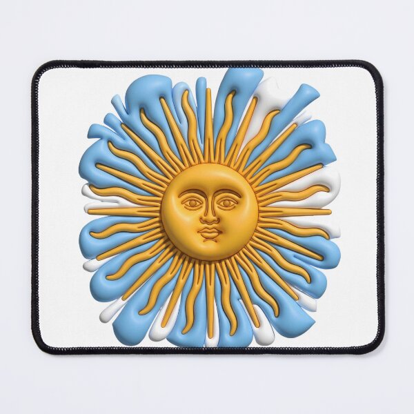 Item preview, Argentina Sun of May 3D Aesthetic designed and sold by FootballCrazy10.