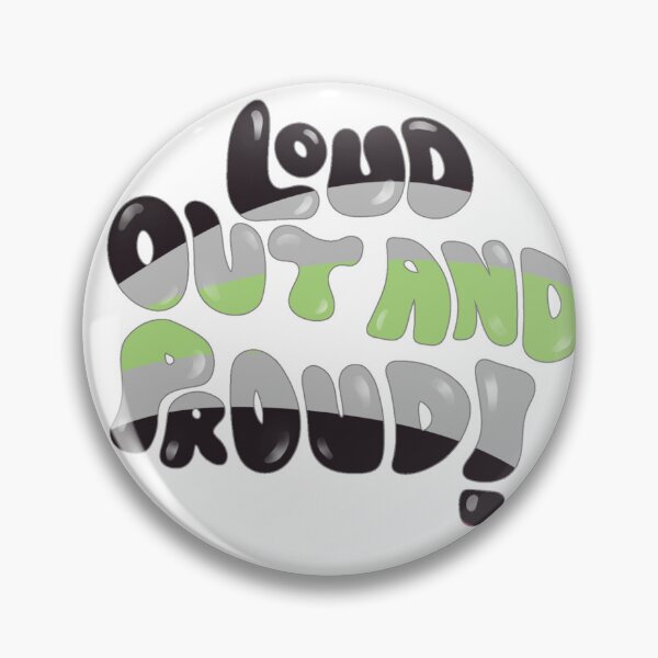 Item preview, LGBTQIA, Agender Loud, Out, and Proud  designed and sold by Queers and Potions.