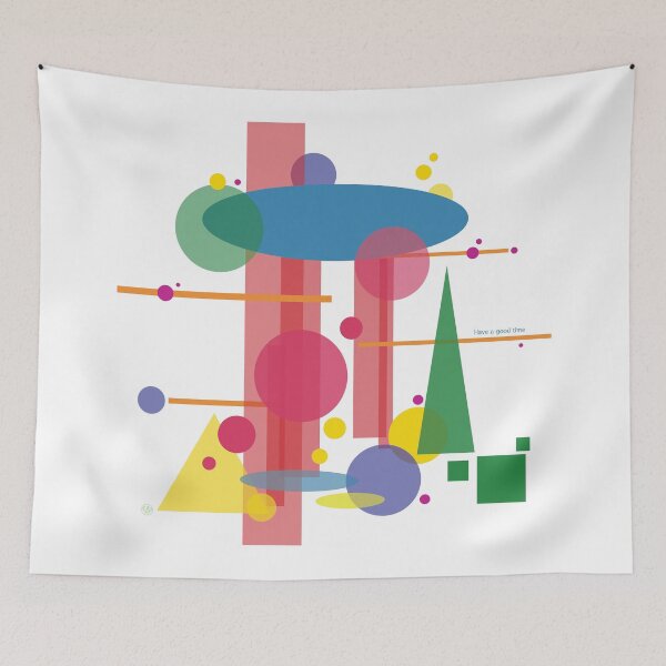 Item preview, Colorful red space designed and sold by DalPrint.