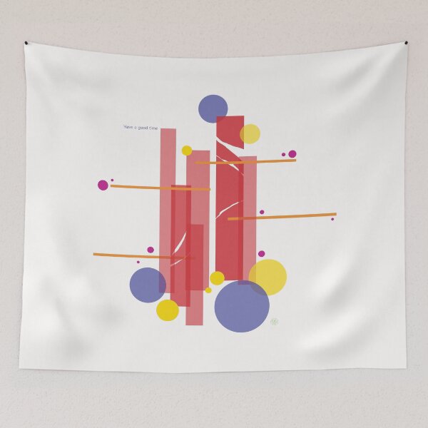 Item preview, Red Space of Time designed and sold by DalPrint.