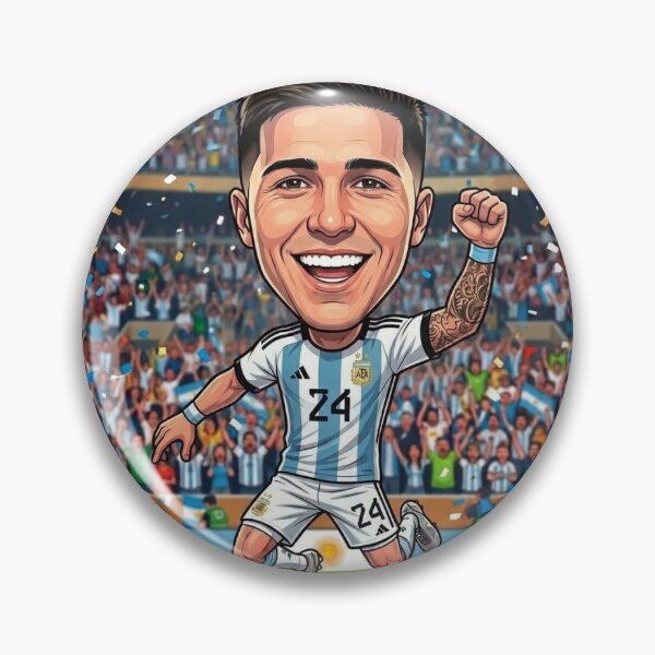 Item preview, Enzo Fernández. Player for the Argentine national football team. designed and sold by imagbusiness.