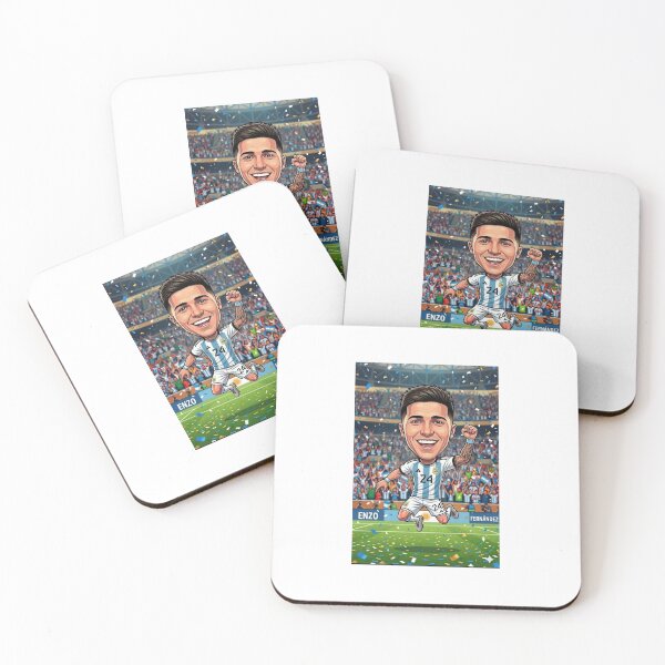 Item preview, Enzo Fernández. Player for the Argentine national football team. designed and sold by imagbusiness.