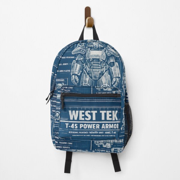 Item preview, Fallout T-45 Power Armor Blueprint | West Tek Military Schematic Design designed and sold by RockyLambda.