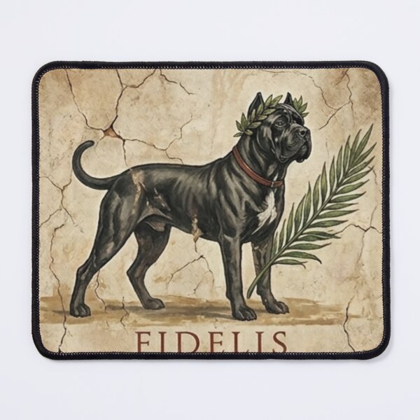 Item preview, Cane Corso Fidelis Print | Roman Laurel Crown Cane Corso | Cane Corso Gift | Italian Mastiff Art | Cane Corso Owner Gift | Loyal Dog Latin Quote designed and sold by AlquemieArts.