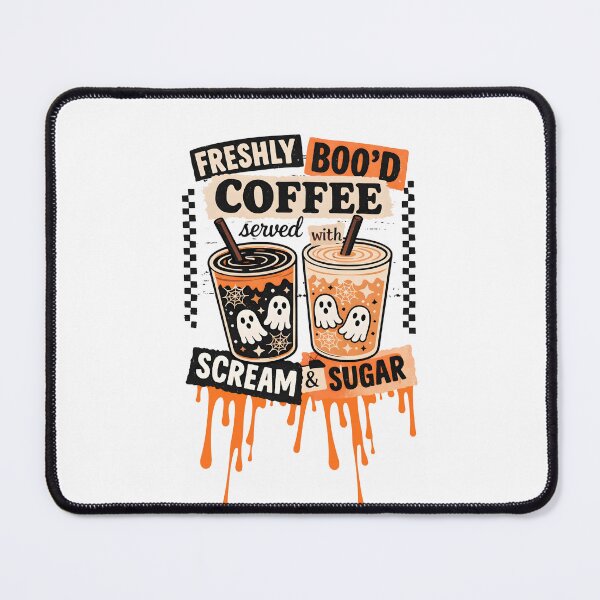 Item preview, Freshly boo’d coffee served with scream and sugar designed and sold by TeeUp2.