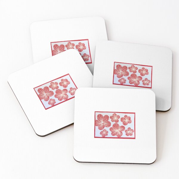 Item preview,     Bold Red Floral Pattern designed and sold by M1234s.