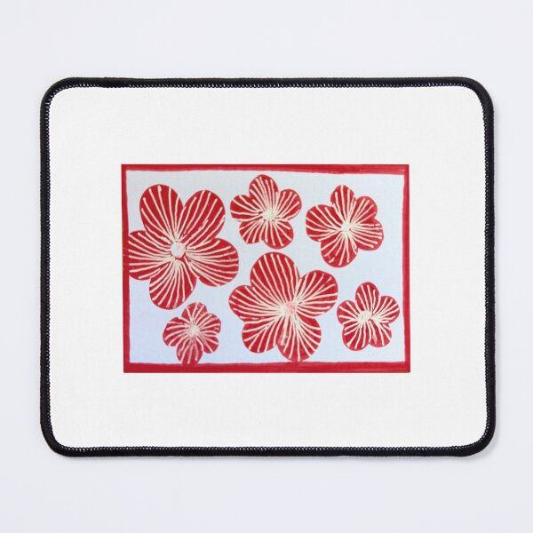 Item preview, Bold Red Floral Pattern designed and sold by M1234s.