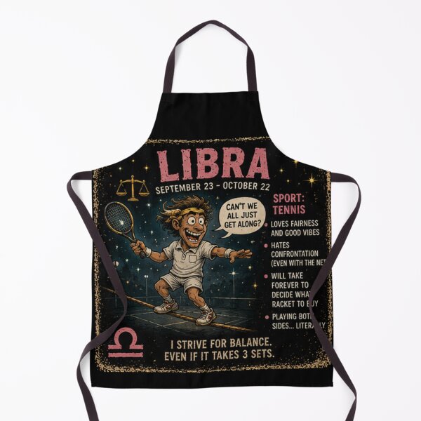 Item preview, Libra zodiac sports shirt designed and sold by TheThriftyBrit.