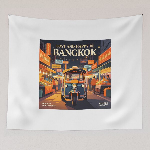 Item preview, BANGKOK THAILAND TUK TUK designed and sold by Arty Art.