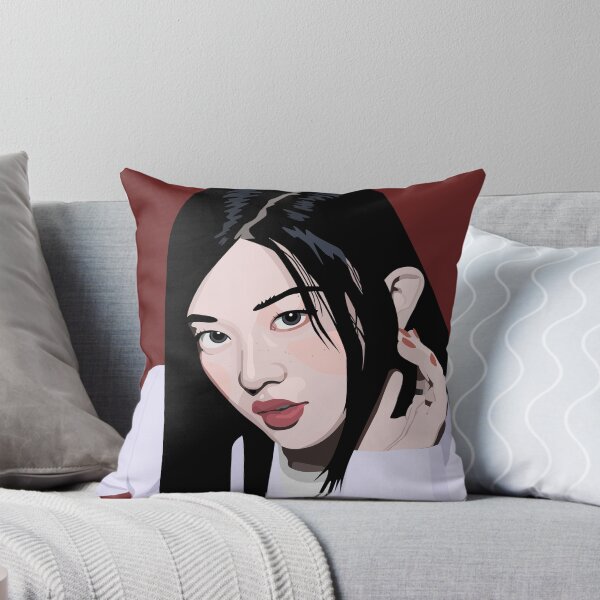 Item preview, Minju Illit in a stunning digital art vector portrait designed and sold by Aome22.