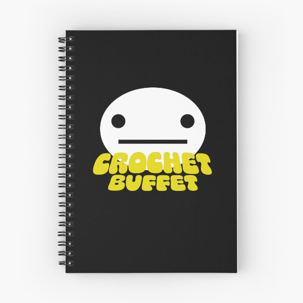 Item preview, Crochet Buffet Logo Yellow designed and sold by CrochetBuffet.