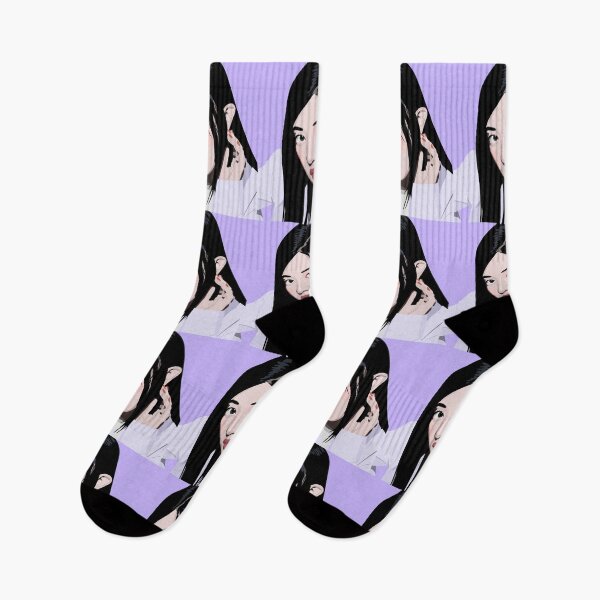 Item preview, Minju Illit in a stunning digital art vector portrait designed and sold by Aome22.