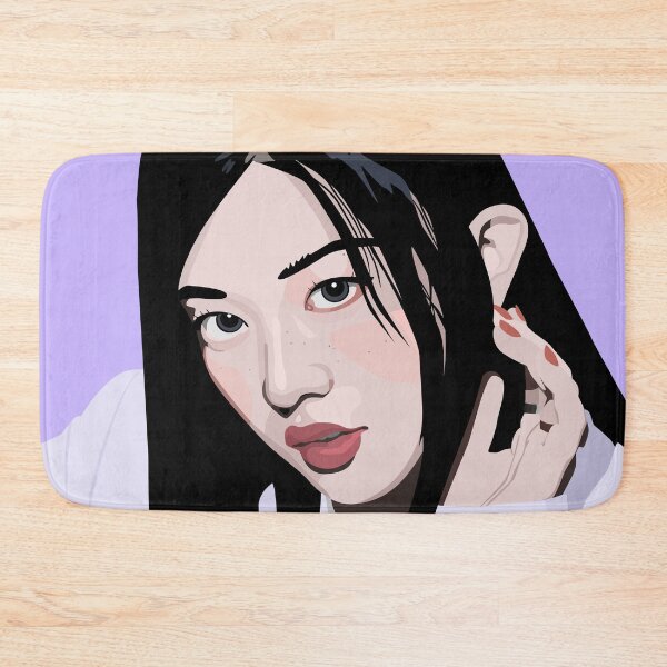 Item preview, Minju Illit in a stunning digital art vector portrait designed and sold by Aome22.