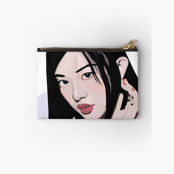 Item preview, Minju Illit in a stunning digital art vector portrait designed and sold by Aome22.