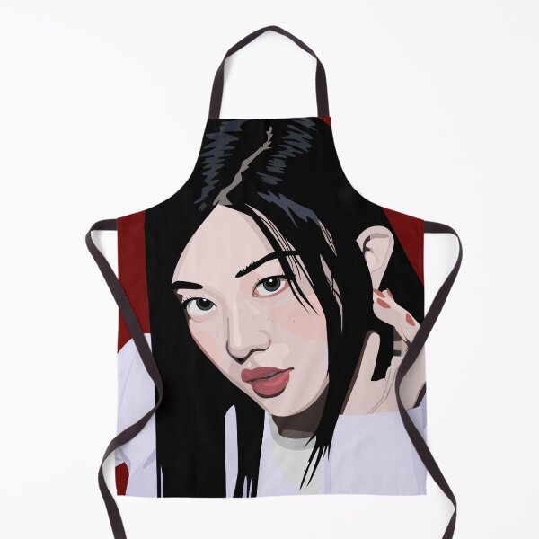 Item preview, Minju Illit in a stunning digital art vector portrait designed and sold by Aome22.
