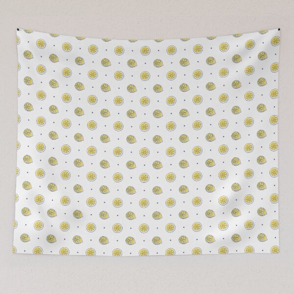 Item preview, Cute Lemon Pattern | Yellow Citrus Fruit Print | Minimalist Lemon Aesthetic | Fresh Summer Lemon Design | Sweet Lemonade Pattern | Mediterranean Citrus Art | Amalfi Coast Lemon Motif designed and sold by VivaFy.