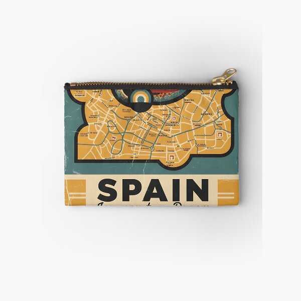 Item preview, Barcelona Spain 1950s Vintage Travel Tourism designed and sold by TravelersGems.