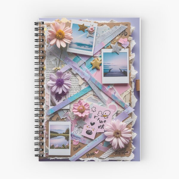 Item preview, Vintage Chaos: Maximalist Scrapbook Dusty Rose and Gold designed and sold by teresazeta.
