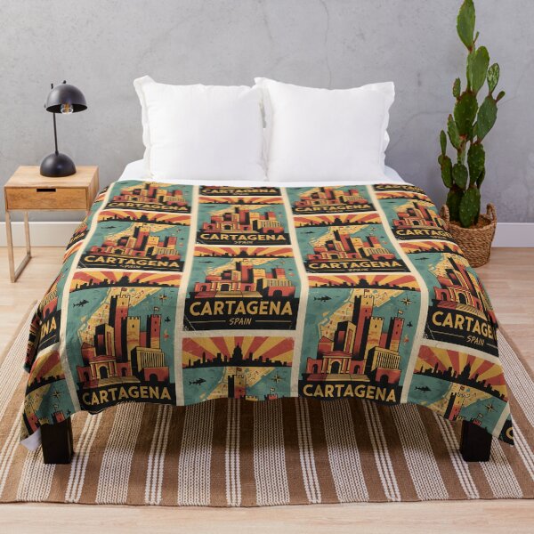 Item preview, Cartagena Spain 1950s Vintage Travel Tourism designed and sold by TravelersGems.