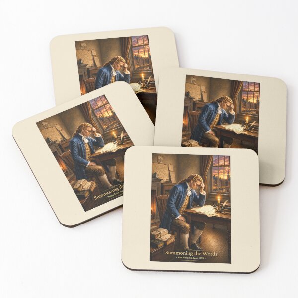 Item preview, Summoning the Words — Thomas Jefferson, June 1776 designed and sold by Novel Works Studio.