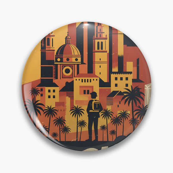 Item preview, Elche Spain 1950s Vintage Travel Tourism designed and sold by TravelersGems.